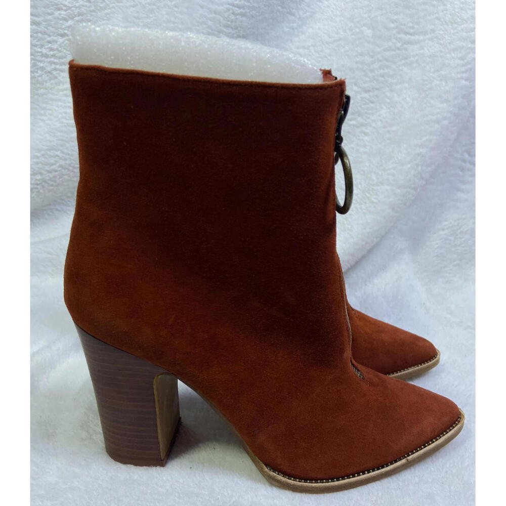 Kristin Cavallari Chinese Laundry Women’s Suede Ankle Boots Size 7 US 37.5 EU
